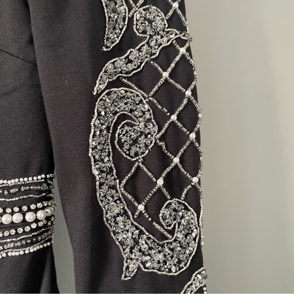 Christmas Party Mini Dress Long Sleeve - Picture 5 of 8